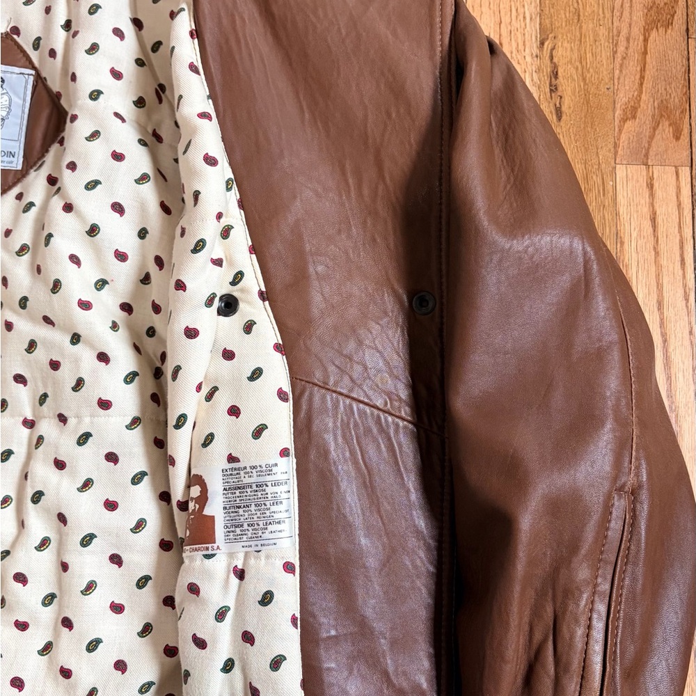 Brown Leather Jacket - image 6